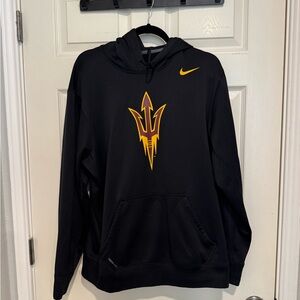 Nike Arizona State ASU Black Hoodie - Large